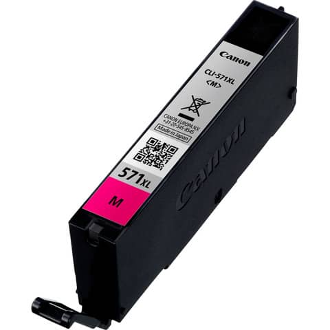 Cartuccia inkjet alta capacità CLI-571M XL Canon magenta 0333C001